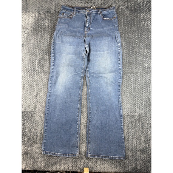 Levi's Denim - Levi's 512 Women's Classic Slim Stretch Tapered Leg Blue Denim Jeans‎ Size 16M